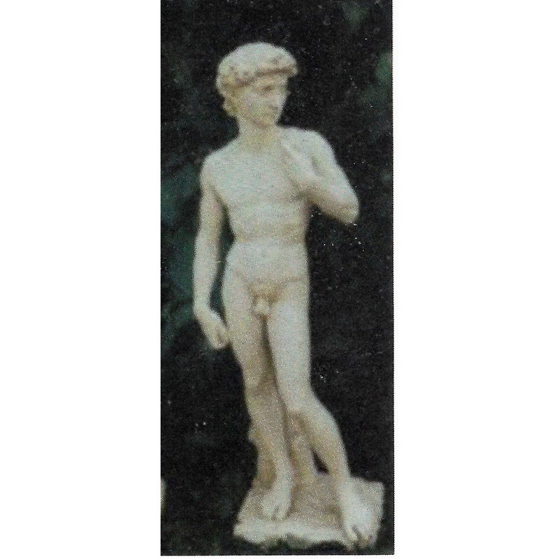 Figur David mini klein Gartenfigur