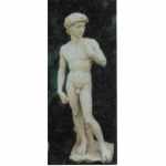 Figur David mini klein Gartenfigur